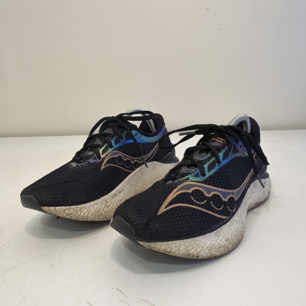 Saucony Endorphin Pro 3 - Black/ Goldstruck (S10755-10)  Size 10 Women/ 8.5 Men